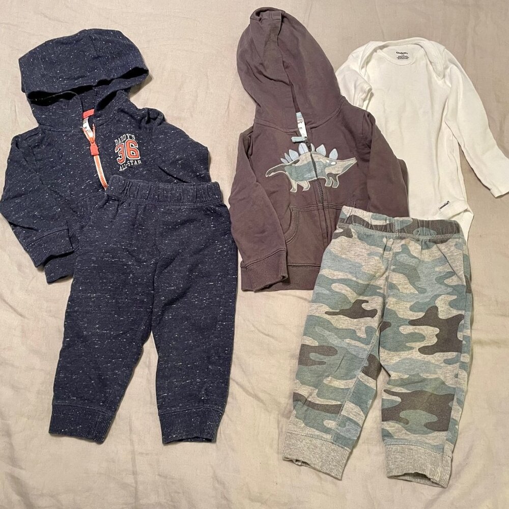 Two Matching Sets from Carter's size 12 months